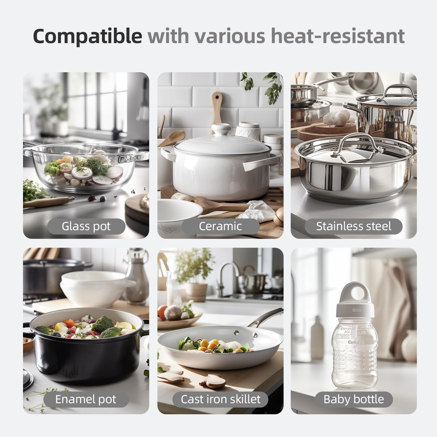 Electric Server Warming Tray,Food Warmer for Parties,9 Adjustable Temperature Control,6 Hours Timer,Ultra Slim Warming Tray,For Buffets,Restaurants,House Parties,Party (Marble) image number 3