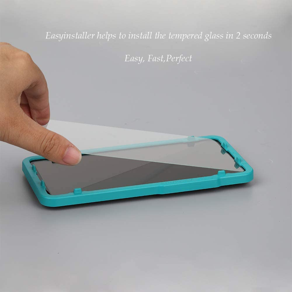 Ibywind Screen Protector for Xiaomi Mi 9T / Mi 9T Pro/Redmi K20 / K20 Pro [2 Pack], 9H Tempered Glass, with Camera Lens Protection, Back Carbon Fiber Skin, and Easy Install Kit image number 5