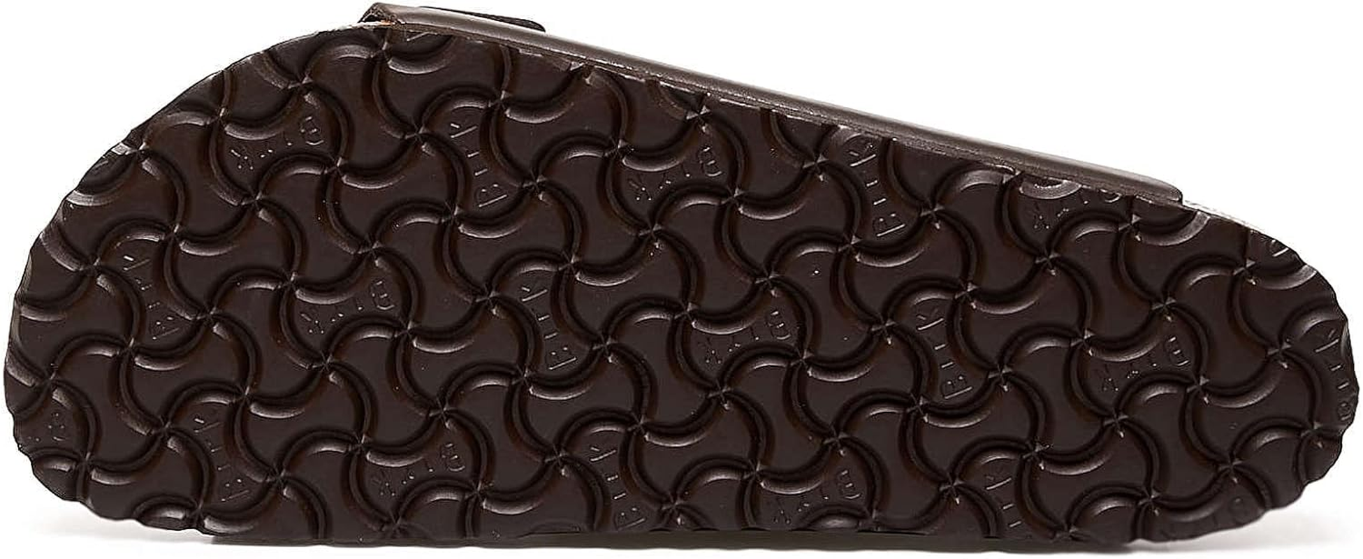 Birkenstock Mens Arizona Dark Brown Leather Sandals 42 EU image number 1