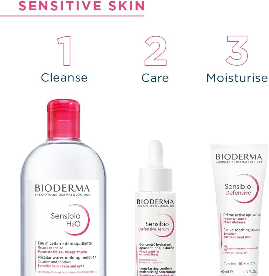 BIODERMA Sensibio H2O Micellar Water - Soothing Make up Remover Face Cleanser for Sensitive Skin, 250Ml image number 4