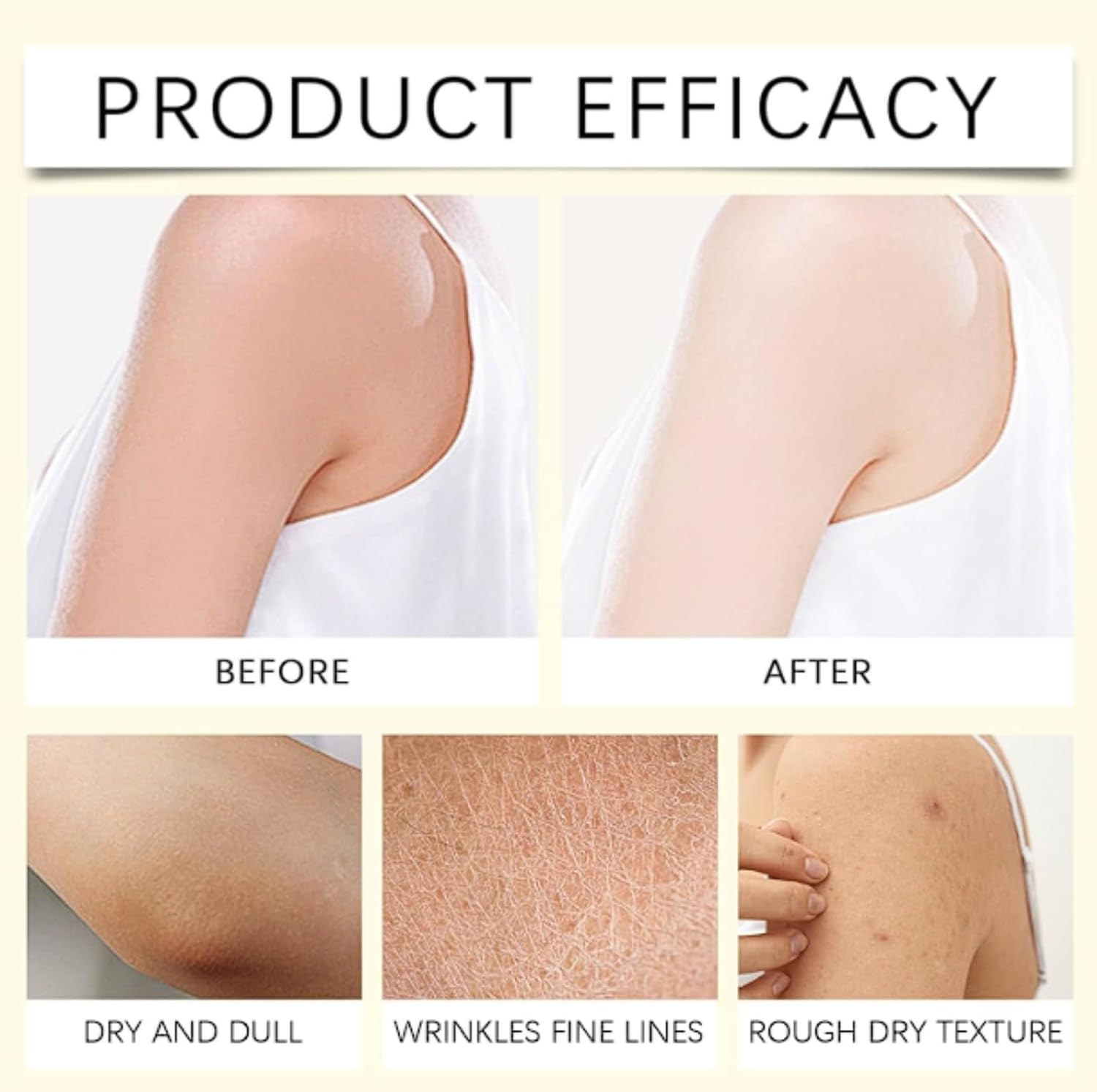 East Asian Natural Herbal Set, Chinese Eczema Lotion, Natural Moisturising Face and Body Moisturizer, Hydrating Soothing Skin Care, Nourishing Formula for All Skin Types (4Pcs) image number 1