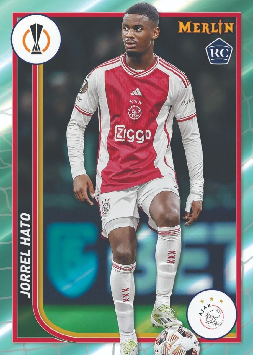 Topps 2023/24 UCC Merlin - Value Box: 28 Count Fantasy Soccer Trading Card image number 6