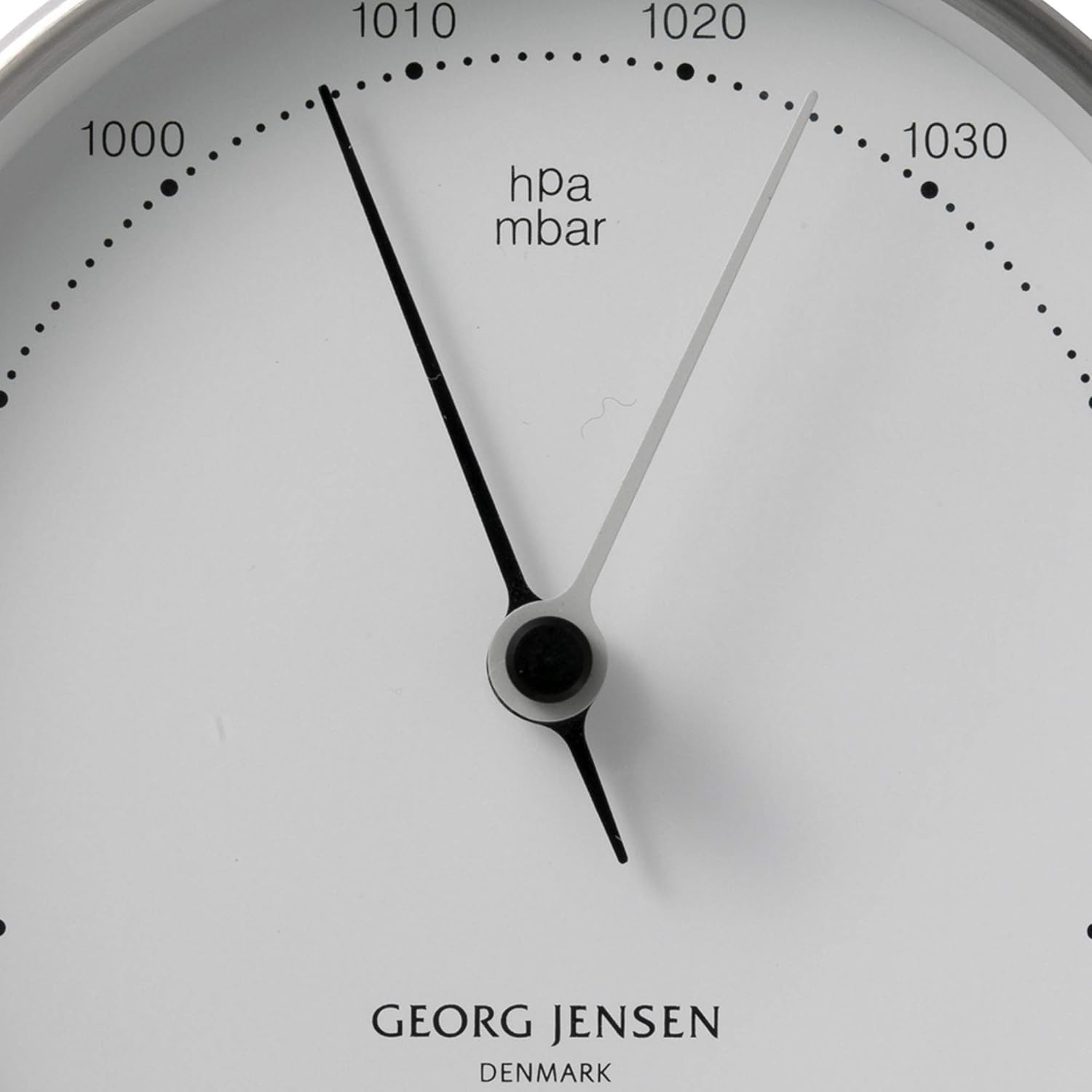 Georg Jensen Henning Koppel Barometer 10Cm Steel/White image number 3