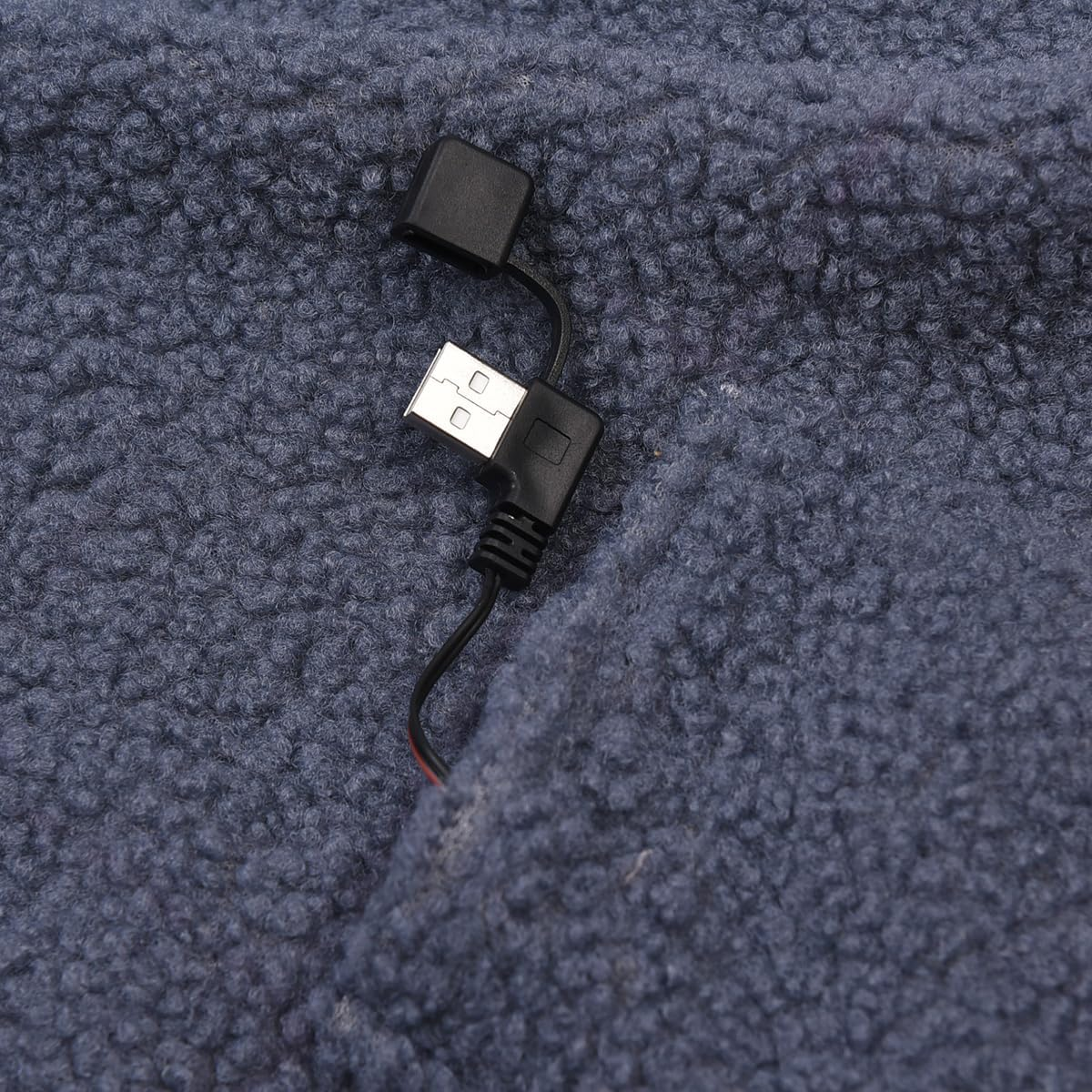 USB Boa Warm Blanket (31.5 X 55.1 Inches (80 X 140 Cm), Cat Zawa-San GY image number 4