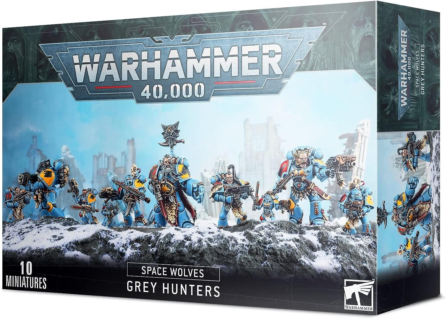 Games Workshop - Warhammer 40,000 - Space Wolves Grey Hunters Pack