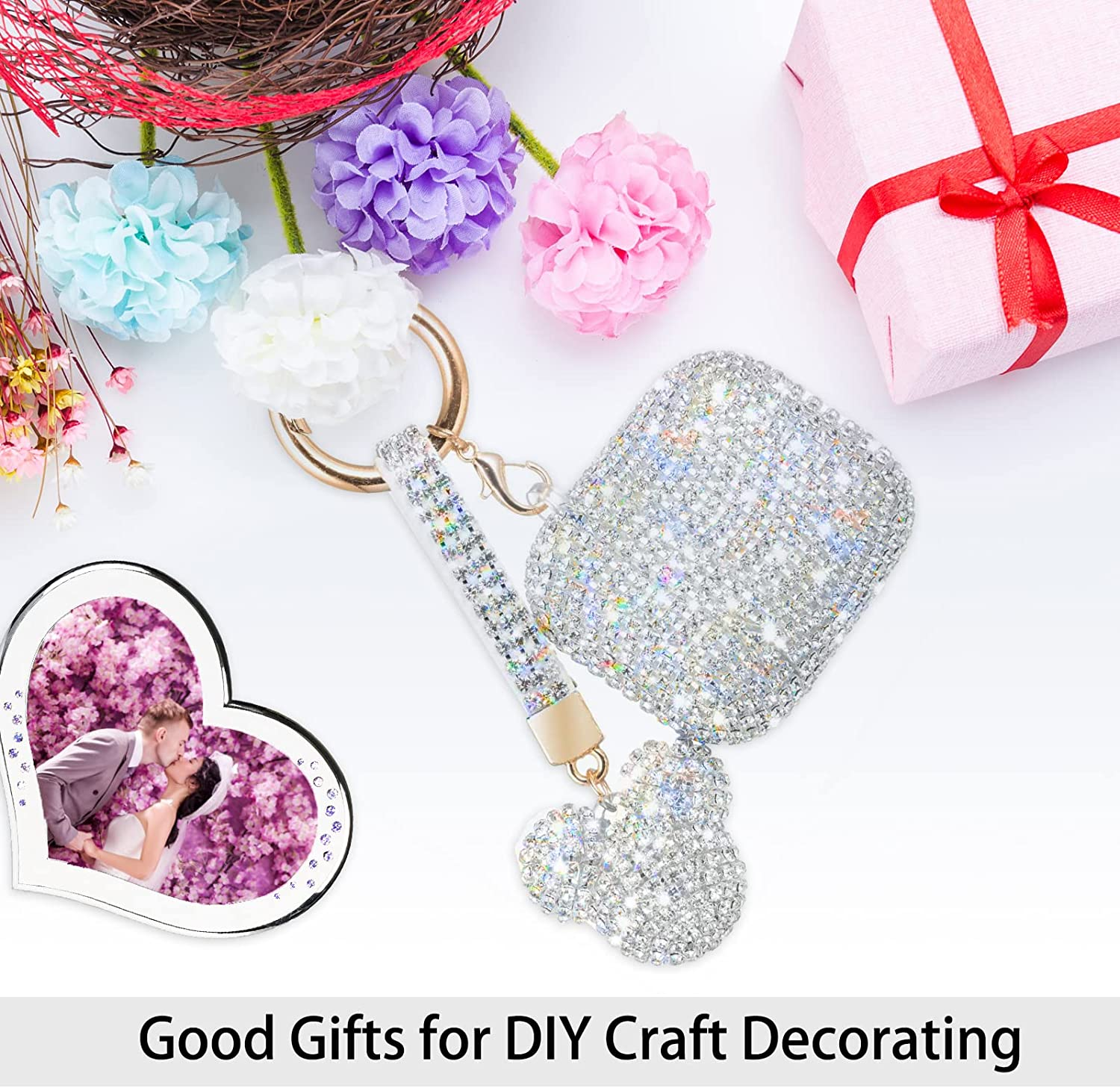 4000Pcs 3Mm Resin Rhinestone Multi-Color Flatback Jelly Resin Rhinestones Bling Glitter Diamond Sparkly Stone for Makeup, Mugs, Tumblers, Craft Decoration (Black) image number 2