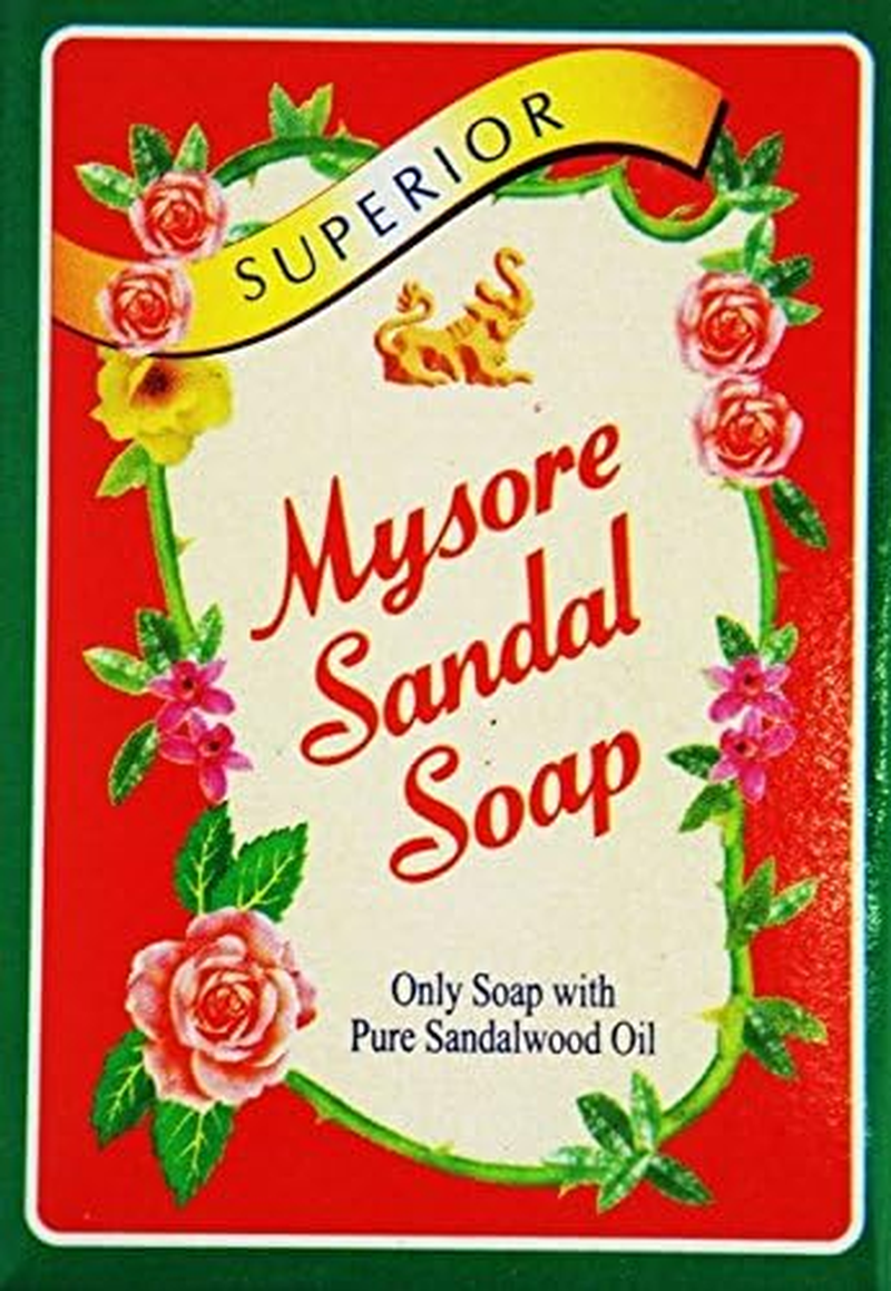 3 Pack X Mysore Sandal Soap 125G (Pack of 3) - Styledivahub