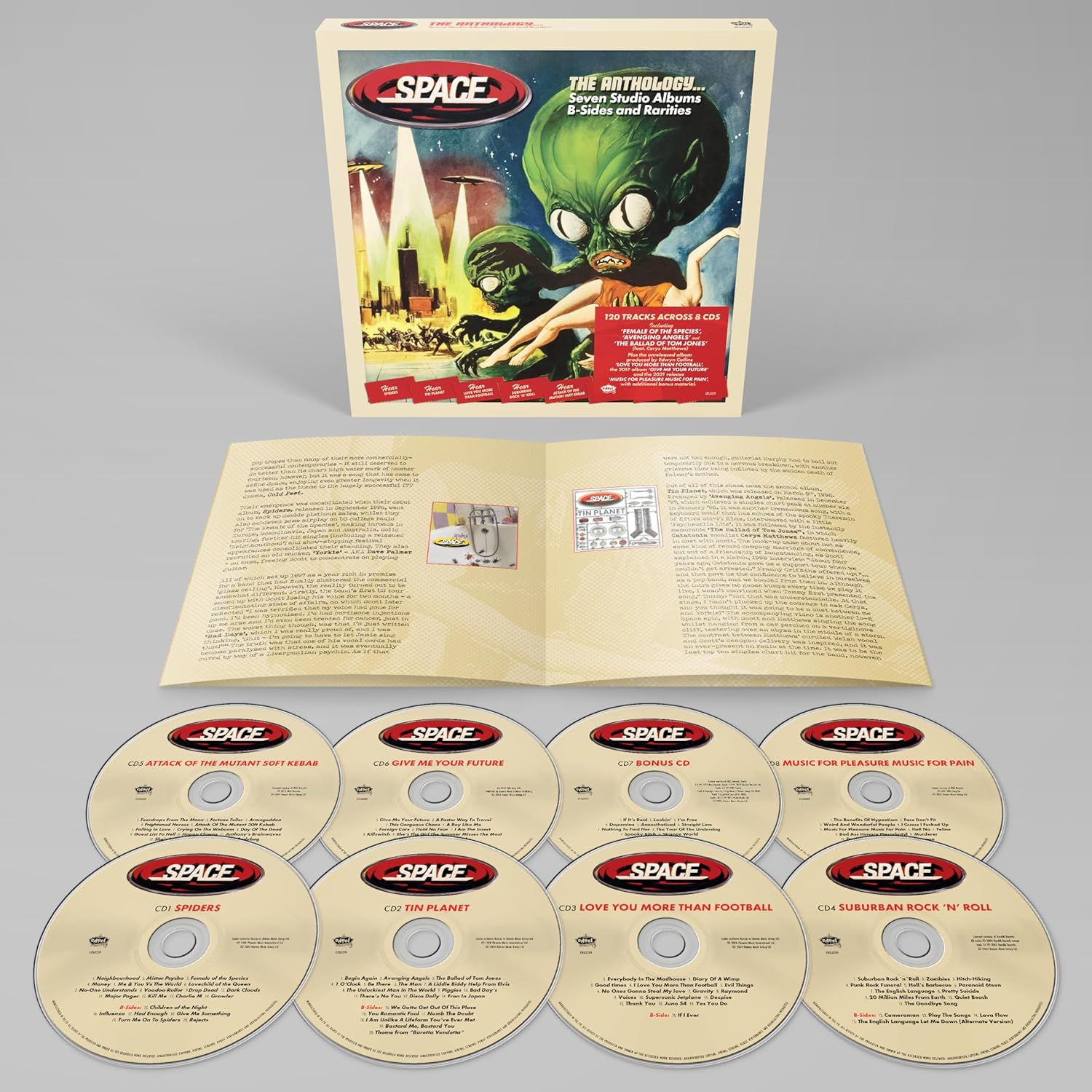 Anthology - Deluxe 7CD Boxset image number 2