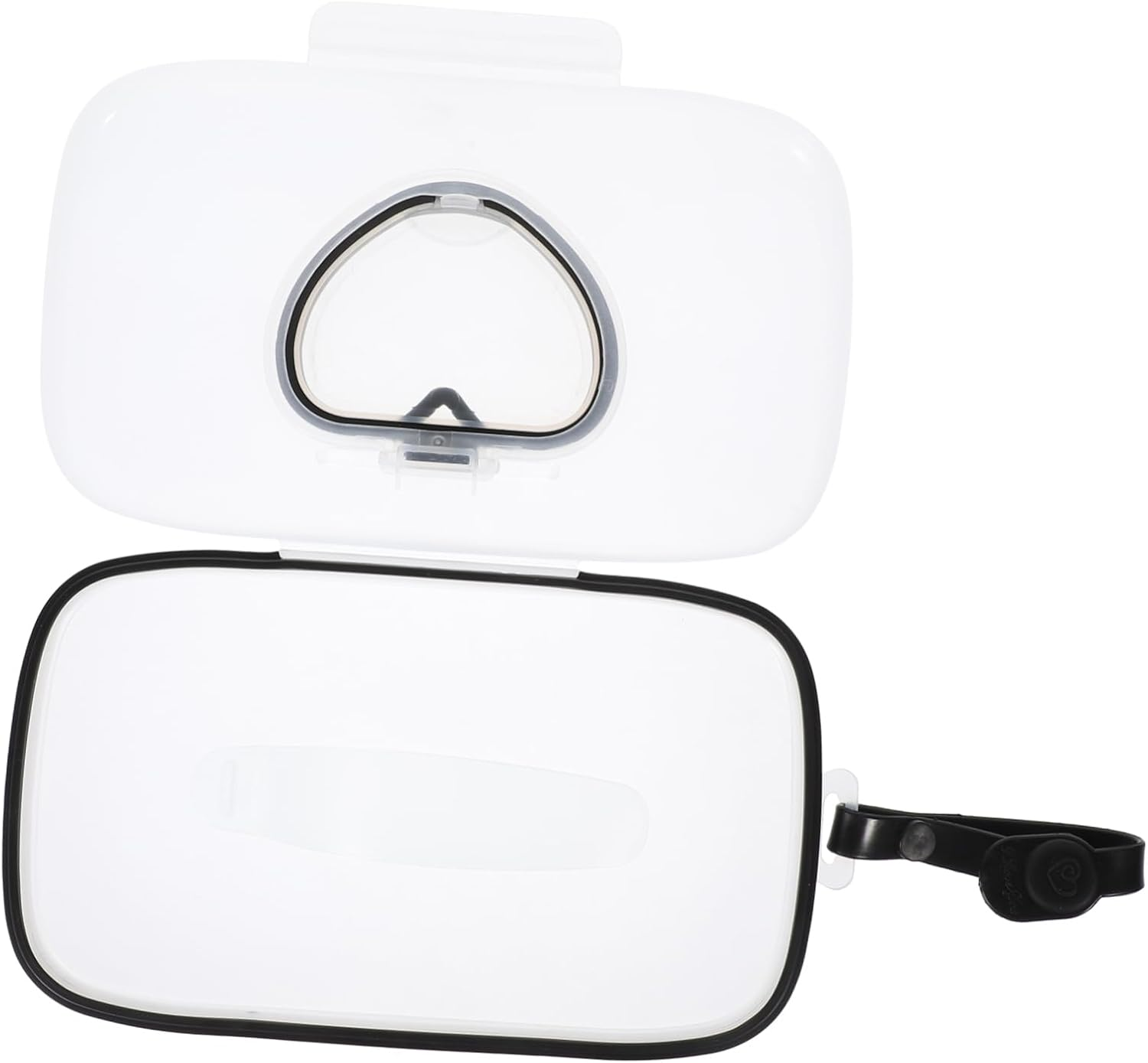 Portable Refillable Wipes Dispenser for Home and Travel Lightweight Wipe Holder Easy One-Handed Capacity for Strollers and Diaper Bags image number 3