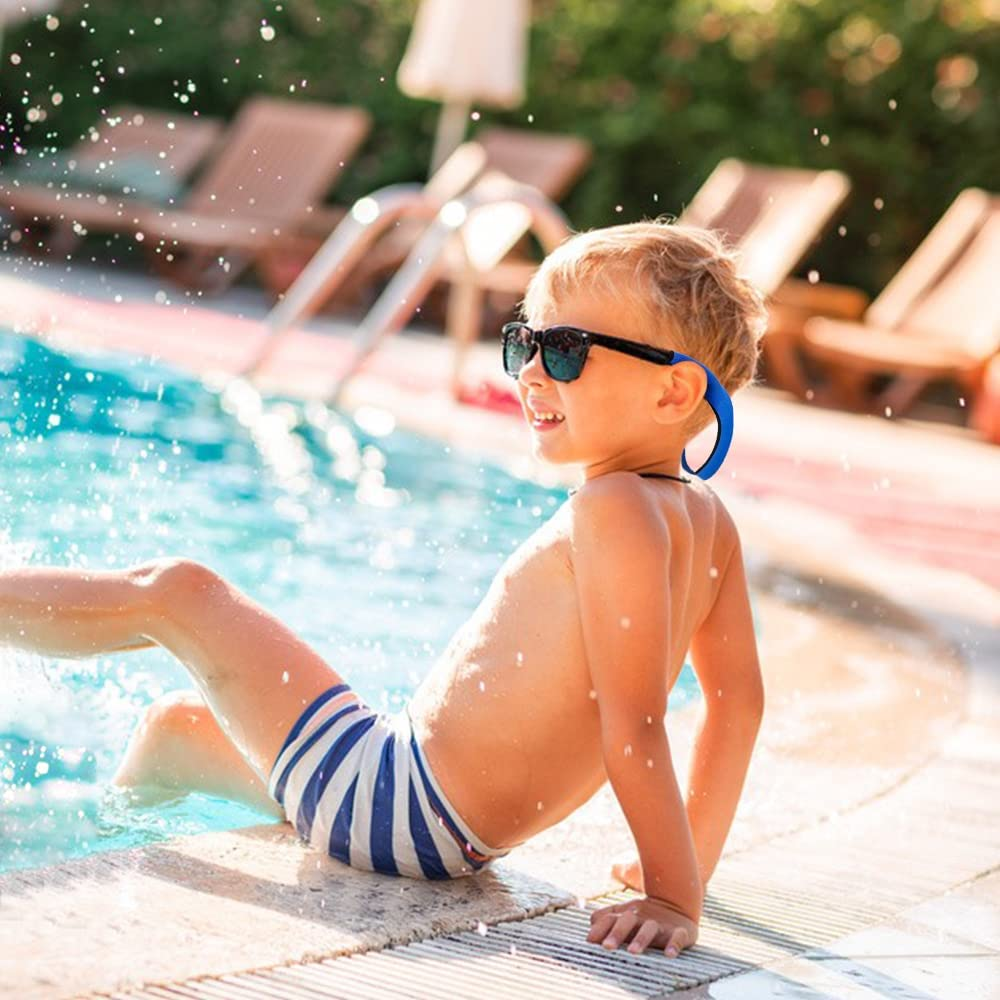 TRIUMPH VISION Floating Sunglasses Straps 3 Pack Safety Eyewear Retainer Women Glasses Holder Kids Eyeglass Band Floats Men