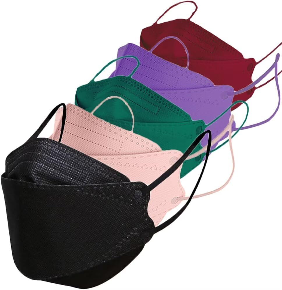 4-Ply KF94 Breathable Face Masks 3D Mouth Shields Filter image number 4