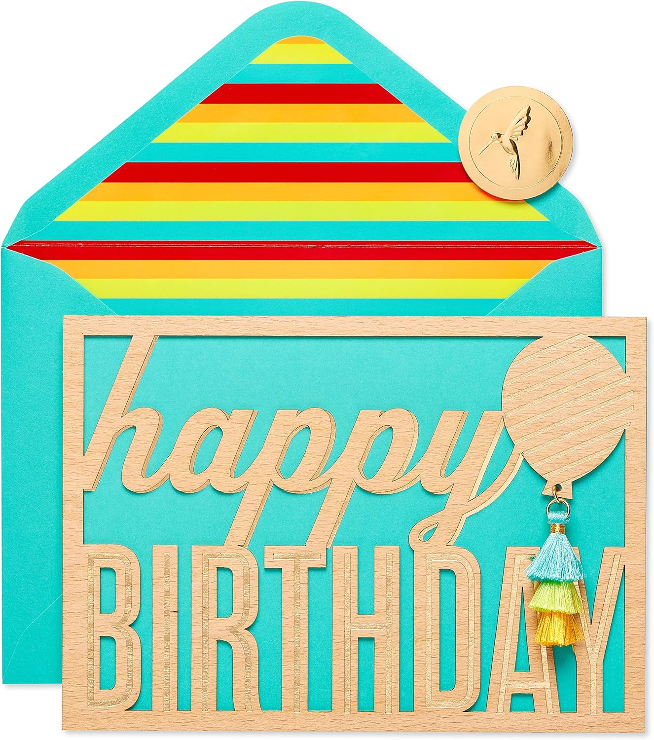 Papyrus Birthday Cards - Designed by Bella Pilar, Cake and Candles (2-Count)