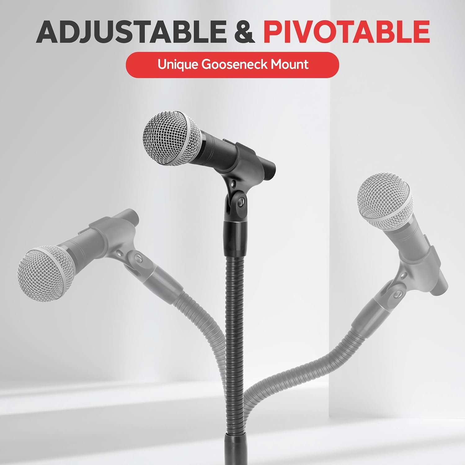PYLE PMKS32 Microphone Stand image number 1
