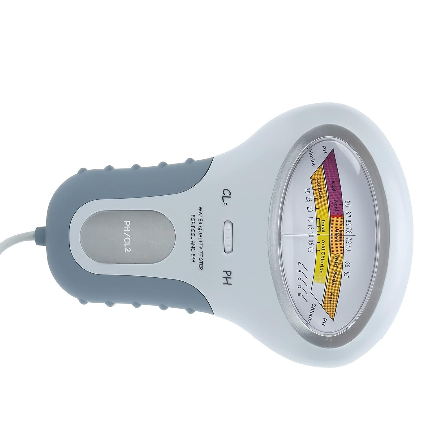 Swimming Pool Water Quality Testing Equipment Portable PH Tester CL2 PH Meter, Accurate Measurement for Monitoring and PH in Pools or Spas image number 2