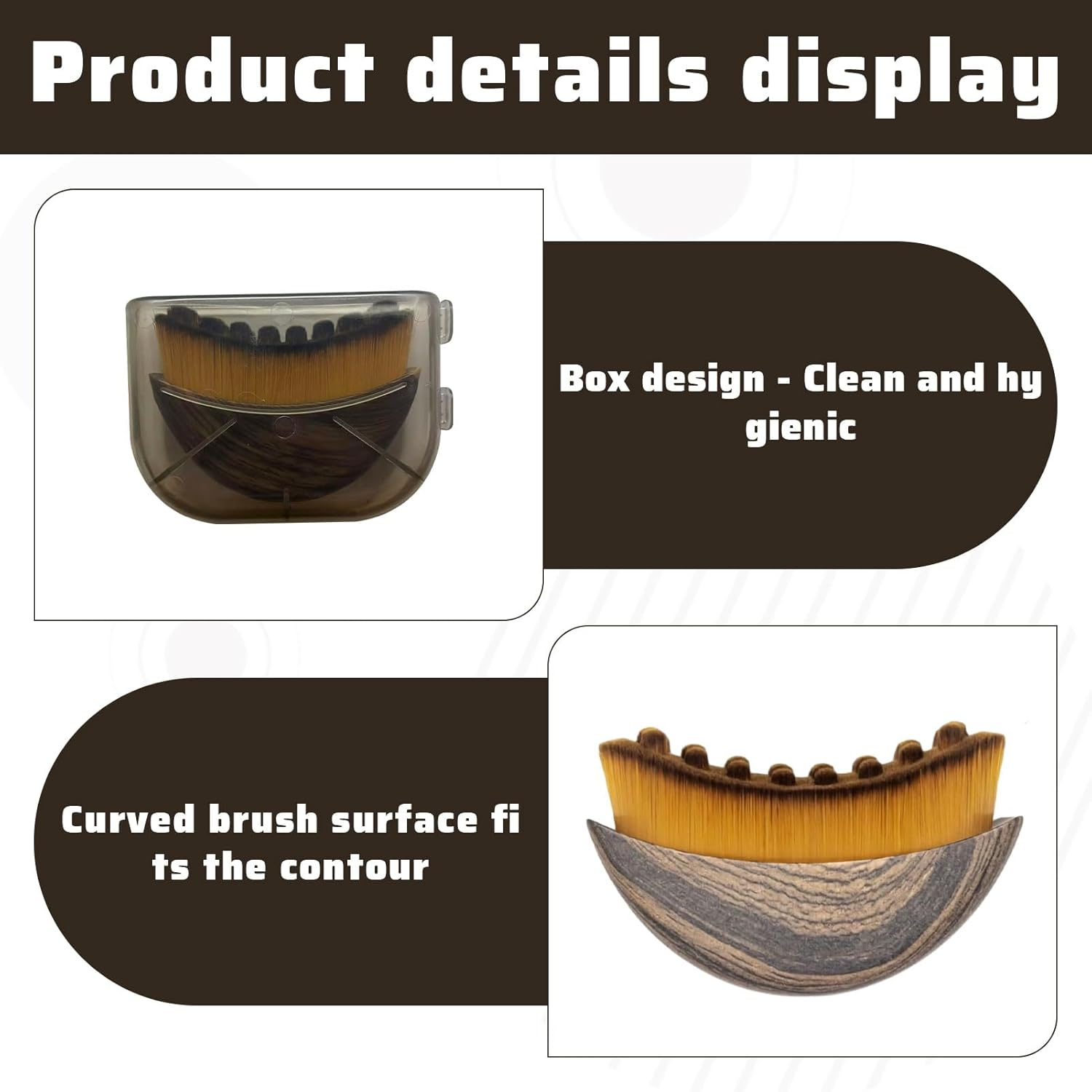 Lymphatic Brush, Lymphatic Drainage Brush, Lymphatic Contour Face Brush, Dry Brushing for Face, Drainage Massager Facial for Face, Chin, Jawline Sculpting, Skin Care and Relieve Fatigue image number 1