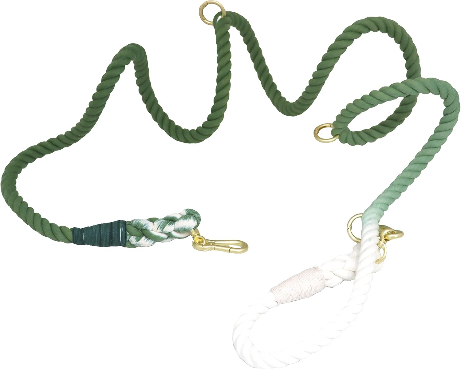 Croci Sorbetto Green Gradient Dog Lead Metal Hook 210 X 1.3 Cm