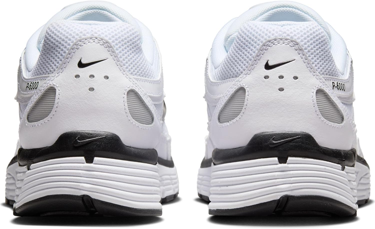 Nike P-6000 Men'S Shoes (CD6404-107, White/Metallic Silver/Black/Black) image number 2