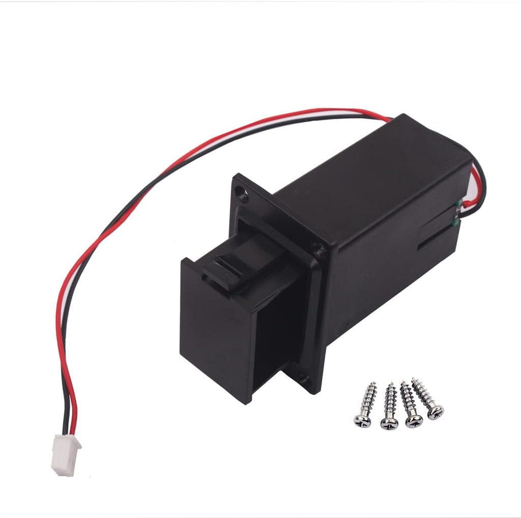 Simhoa Guitar Bass Ukulele Flat Mount 9V Battery Compartment Box Guitar Parts image number 5