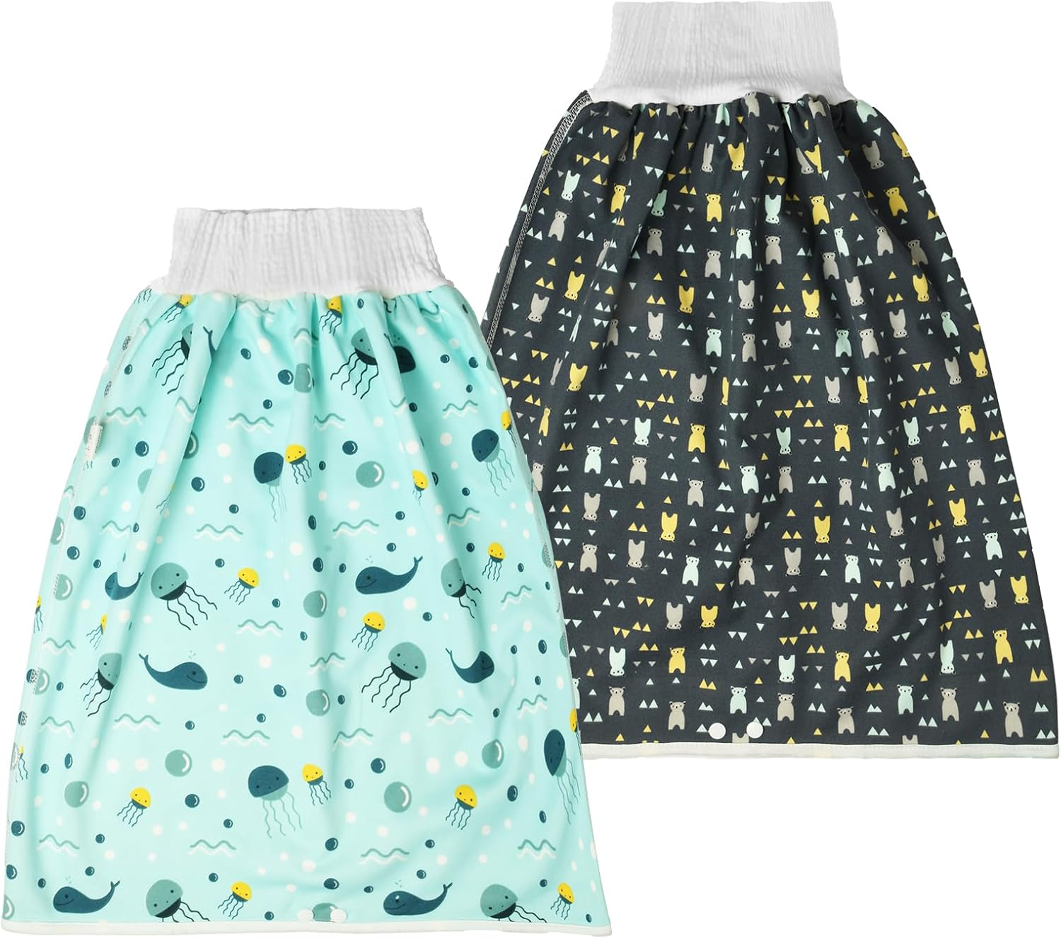 Girls' Boys' Potty Training Pants, 2 Packs of Child Learning Panties, Leak-Proof Baby Girls and Boys for Babies