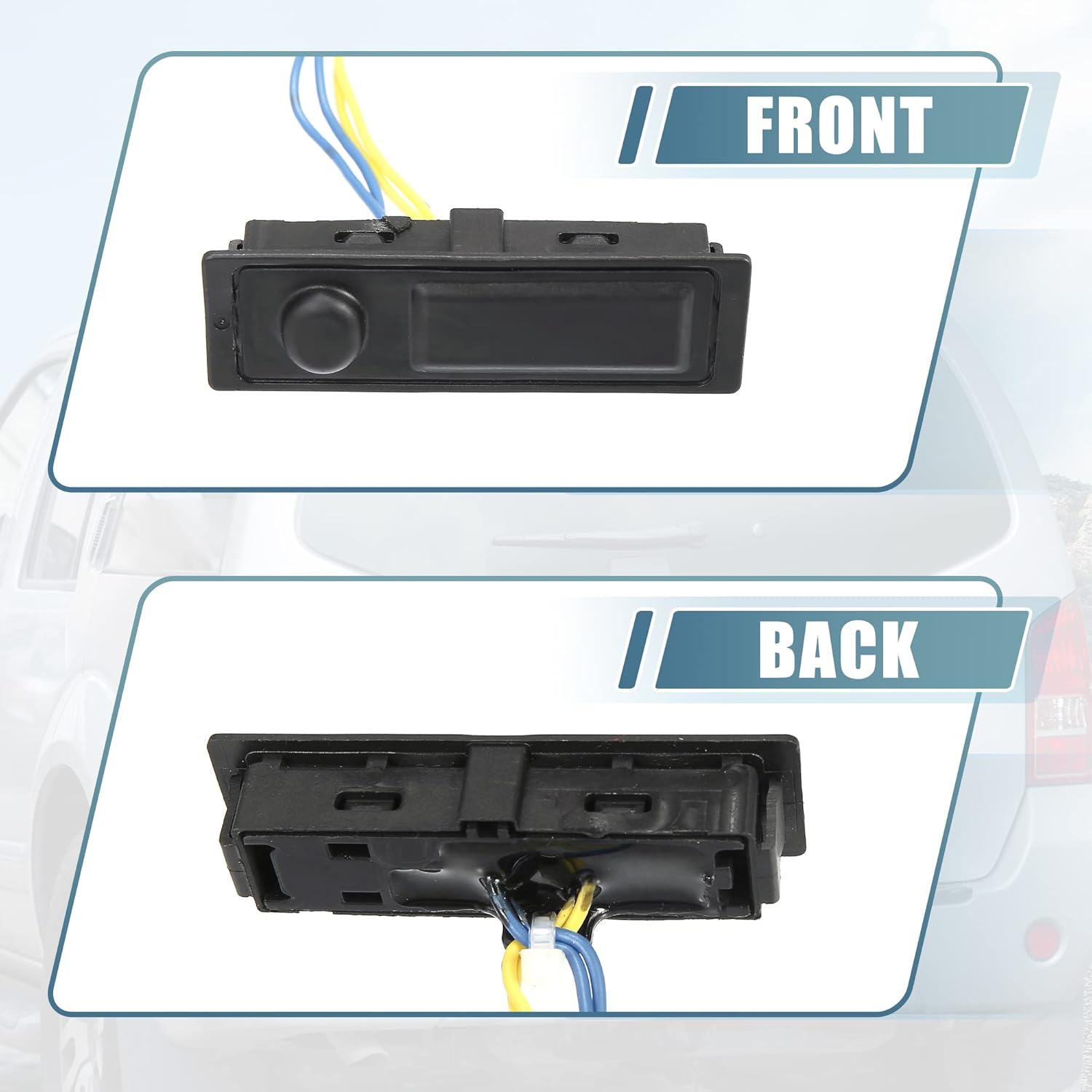 25380-3JA0A for Nissan Pathfinder Platinum 2016-2020 for Nissan Pathfinder Platinum Hybrid 2014-2015 Rear Liftgate Trunk Open Release Switch W/Intelligent Key image number 3