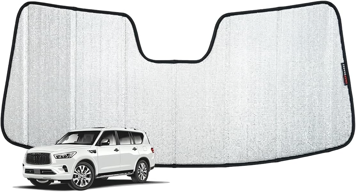 Genuine SNAPSHADES Front Windscreen Sun Shade for Nissan Patrol/Armada 6Th Gen (Y62; 2010-Present) | Infiniti QX56/QX80 2Nd Gen (2010-2024) image number 5