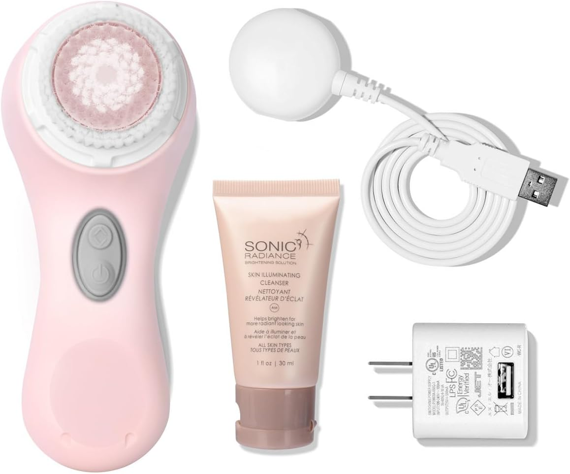 Clarsonic Facial Cleansing Brush System, Mia 2 Sonic Face Scrubber, Pink image number 2