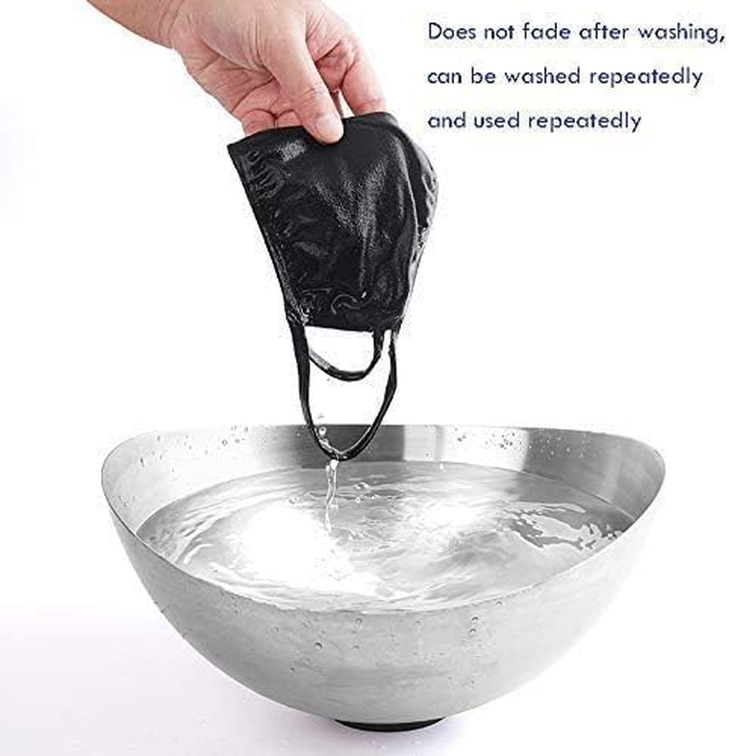 2PCS Unisex, Washable and Reusable Cotton Fabric Anti-Dust for Men Women Outside image number 5