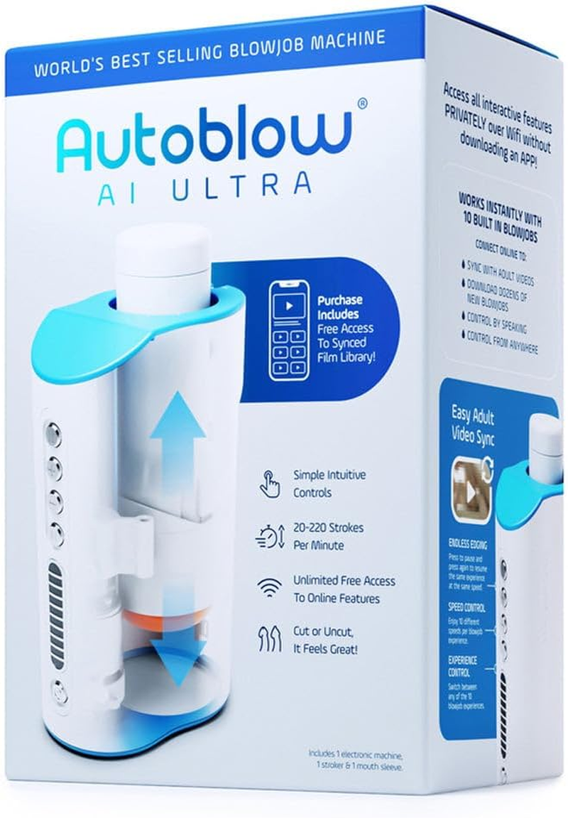 Autoblow AI Ultra Wireless Stroking Masturbator image number 3