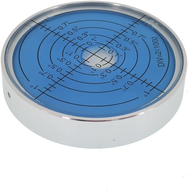 6-Point High-Precision Universal Horizontal Bubble Metal Level Water Level Gauge, Small Household Use 3 Points (6 '/2Mm（Blue Magnetic）) image number 5