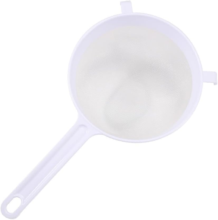 ＫＬＫＣＭＳ Flour Sieve Food Strainer Baking Tool with Handle Food Colander Kitchen Strainer for Tea, Rice Flour Juice Noodles Household, 15Cm image number 5