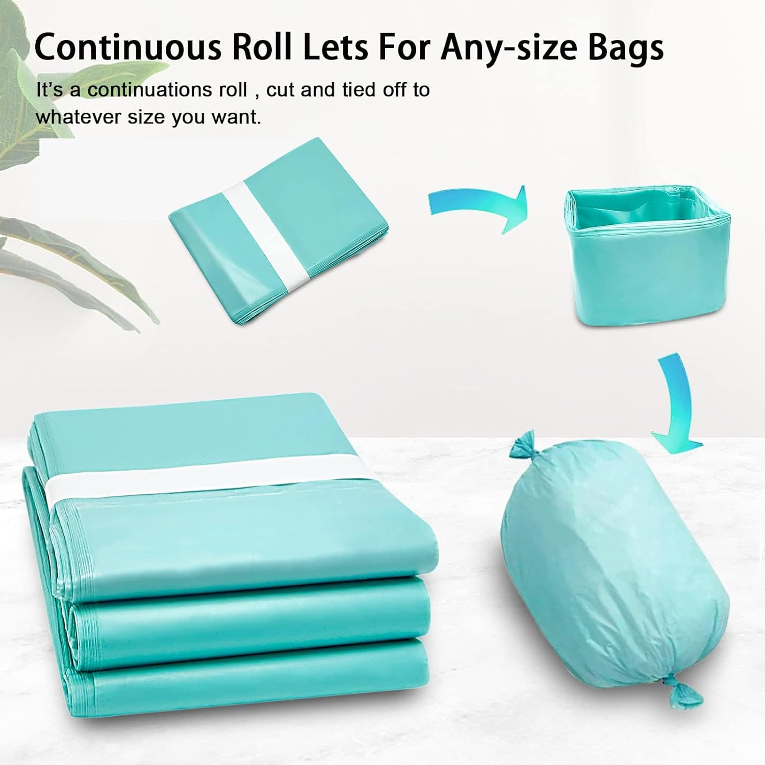 10 Pack Liner Refills Compatible with Nappy Disposal 16L Bin -10M/Bag Diaper Bag Refill,Odor Lock, Baby Diaper Pail Adult Diaper Disposal Liner Refills