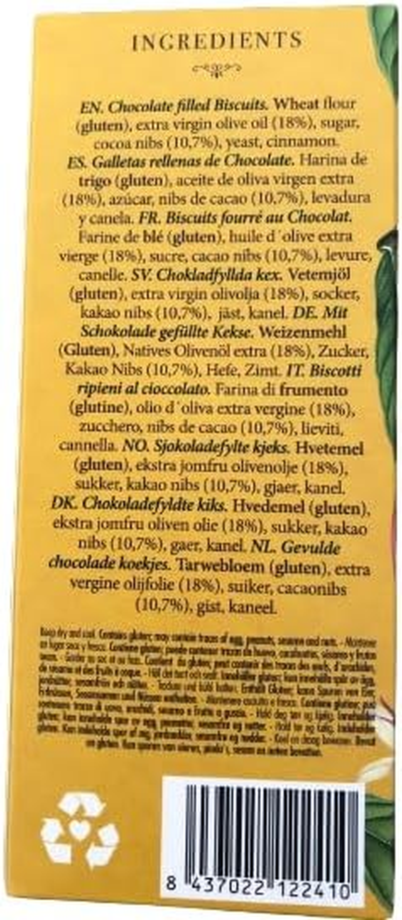 Lady Joseph Chocolate Cream Filled Cookies 100G image number 4