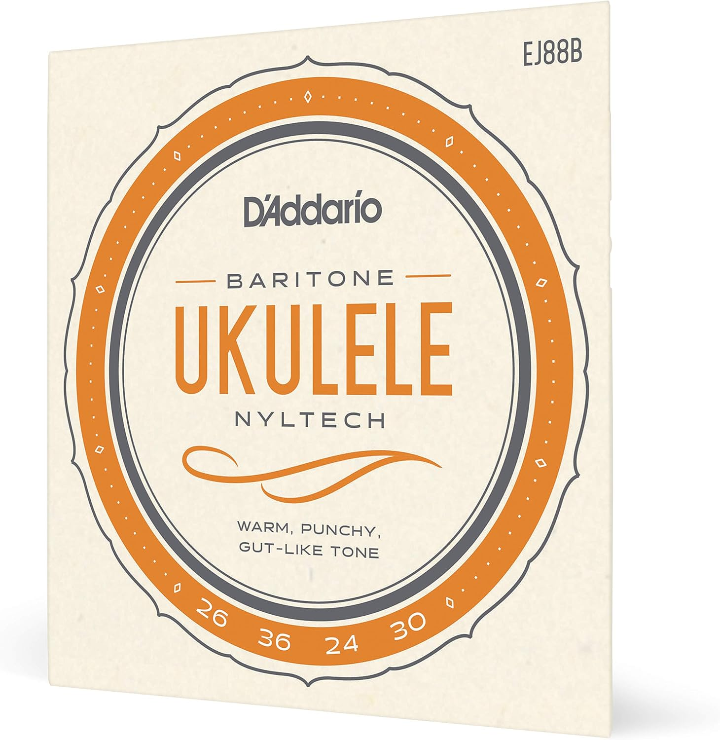 D'Addario EJ88B Nyltech Ukulele Strings, Baritone image number 1