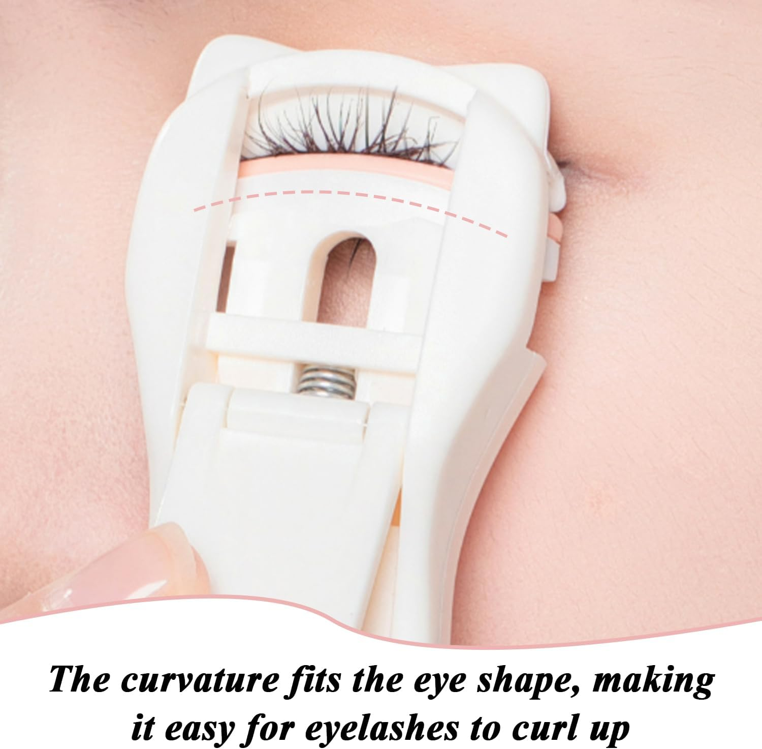 Pack of 4 Cat Claws Eyelash Curls, Cute Eyelash Burlers, Portable Eyelash Curlers, Eyelash Curlers, Eyelash Curling Tools and Make up Accessories image number 2