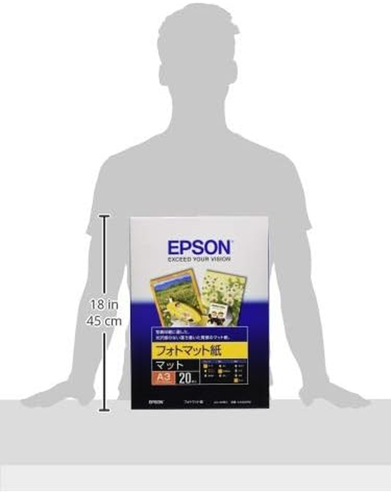 Epson KA320PM Photo Matte Paper A3 20 Sheets
