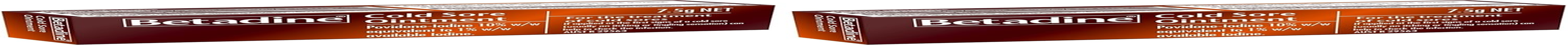Betadine Cold Sore Ointment, Treatment of Cold Sores, 7.5G (Pack of 2) image number 3