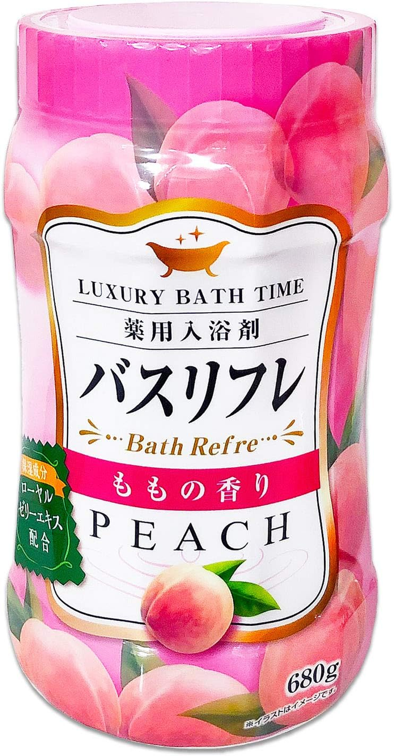 Lion Chemical Bath Reflation Medicated Bath Additive Peach Fragrance Body image number 6