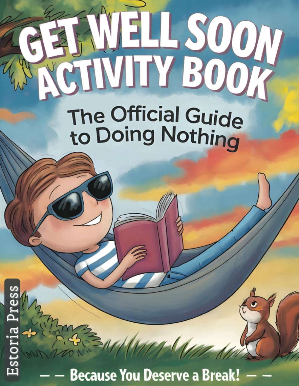 Get Well Soon Activity Book: Large Print Recovery Gift with Humor | Perfect for Post-Surgery Relaxation, Hospital Stay, and Care Packages for Men, Women, Family & Friends image number 1