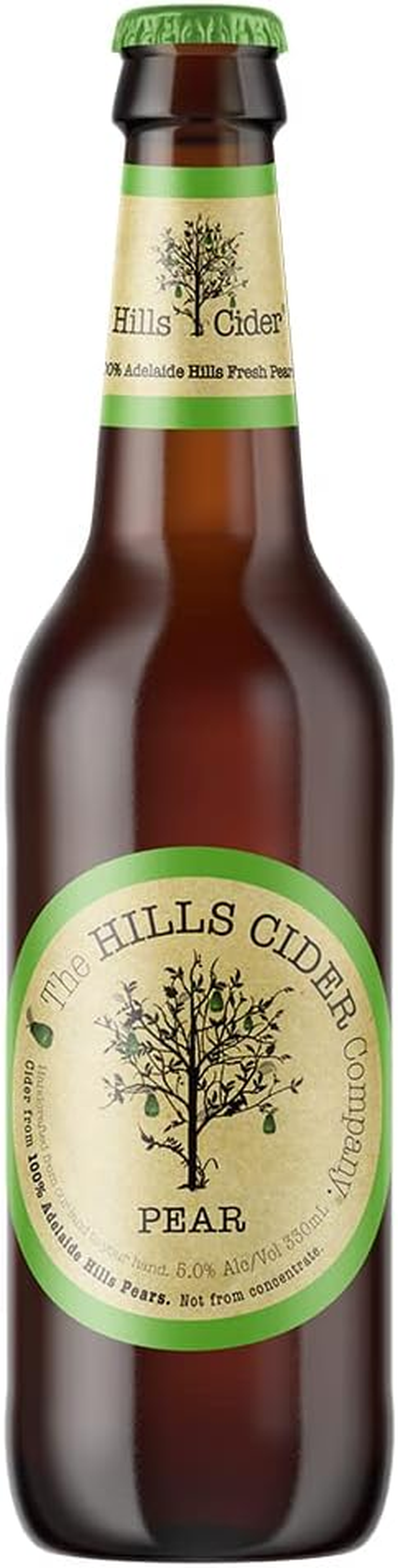 Hills Cider Pear Cider Bottle 330 Ml (Pack of 24)