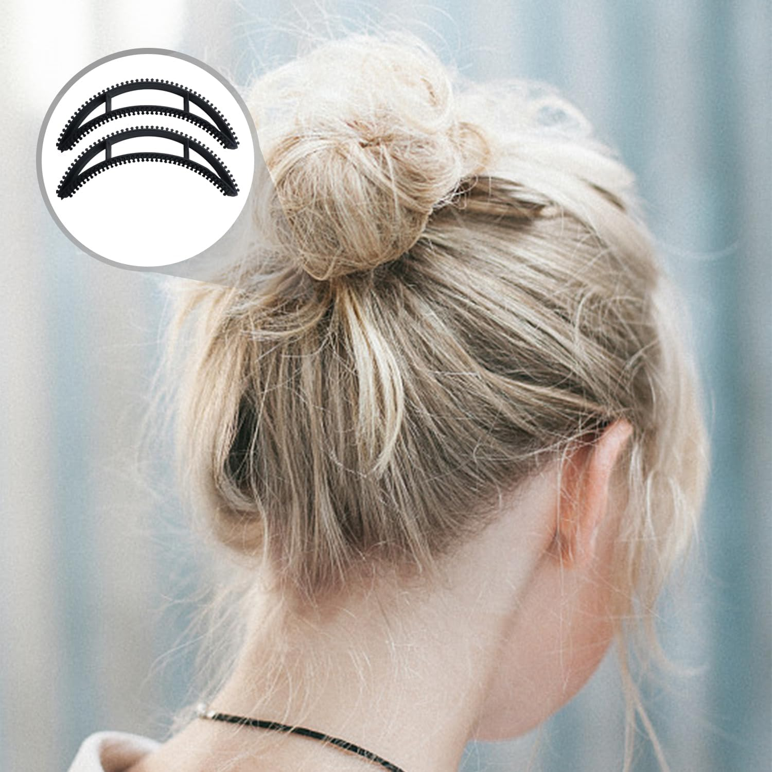 2 Sets Fluffy Hair Clips, Hair Styling Accessories, Hair Salon Tools, Creative Hair Accessories, Hairstyle Inserts image number 2