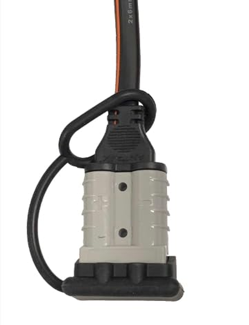 ANTPAK 10M 8Mm&sup2; Dual Core Cable with Anderson Plugs, Black/Red, V90 PVC Insulated (With Anderson Plug) image number 4