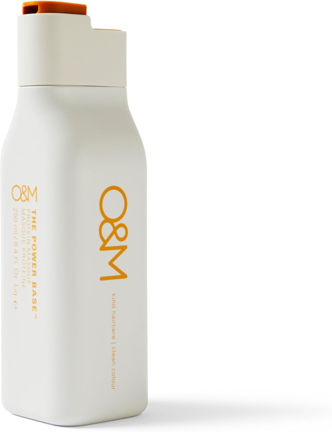 O&M Power Base Protein Rich Masque with Moisture - 250Ml - Colour Safe, Clean from Sulfates, Parabens, Silicones, MIT, Phthalates, Triclosan, Propylene Glycol & Gluten, PETA Certified & Vegan, Australian Made, PCR Packaging image number 5