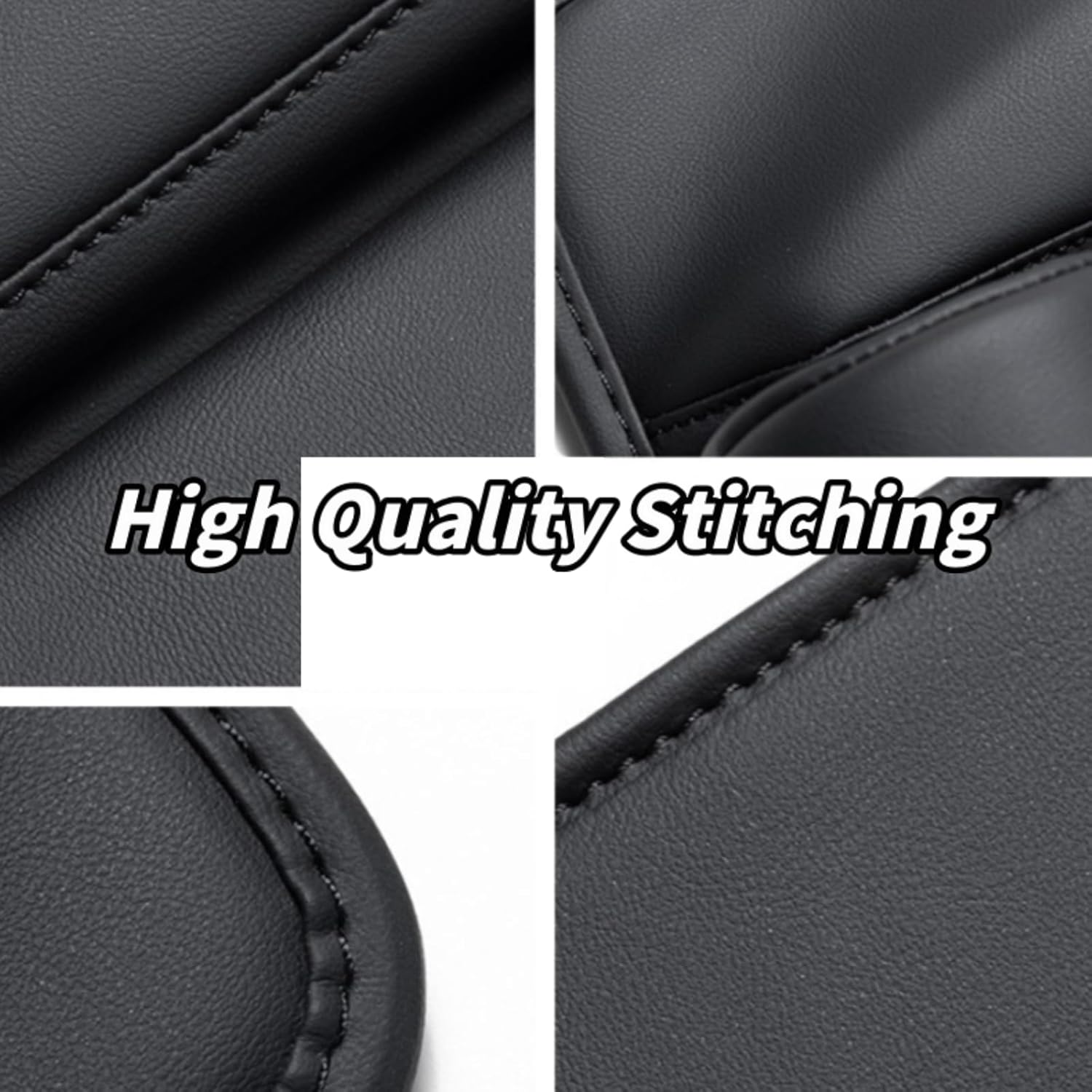 Car Seat Gap Organizer with Cup Holder, Car PU Leather Storage Box, 30X20Cm Universal Fit image number 4