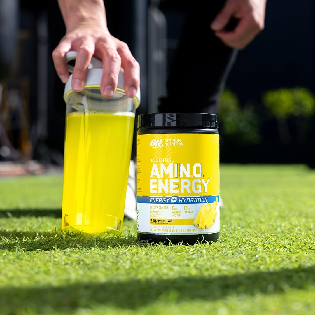 OPTIMUM Nutrition Amino Energy, Sun-Kissed Citrus, 30 Servings, 285G image number 1