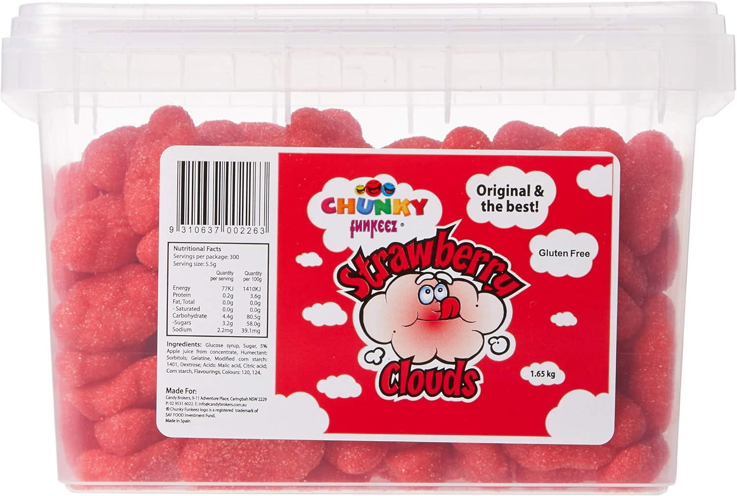 Chunky Funkeez Strawberry Clouds 1.45 Kg image number 2