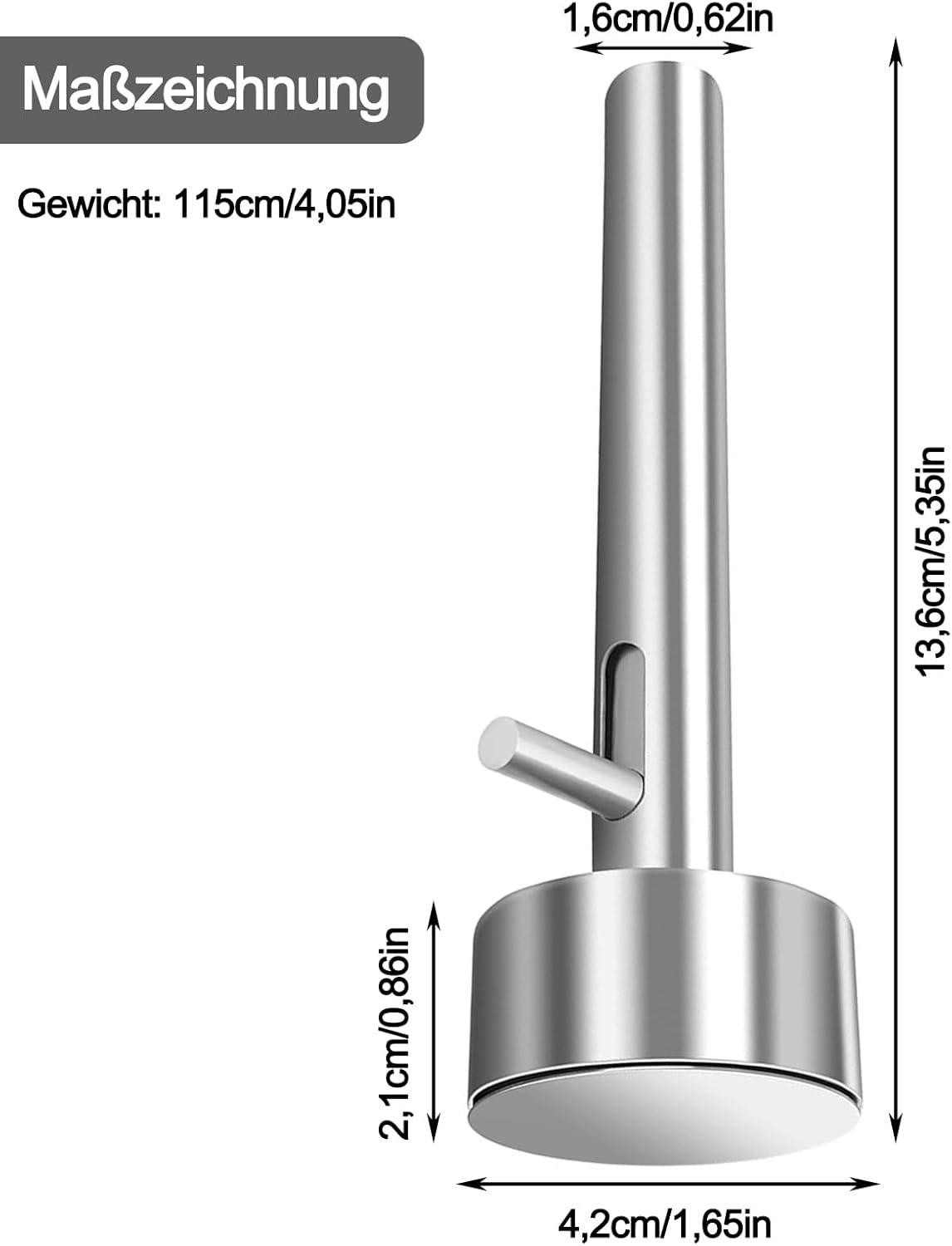 Falafel Maker, 4 Cm Falafel Scoop, Falafel Scoop, Stainless Steel Falafel Shaper, Non-Adhesive Falafel Baller Tool, Falafel Baller Tool, Falafel Balls, for the Kitchen Home and Restaurant image number 2
