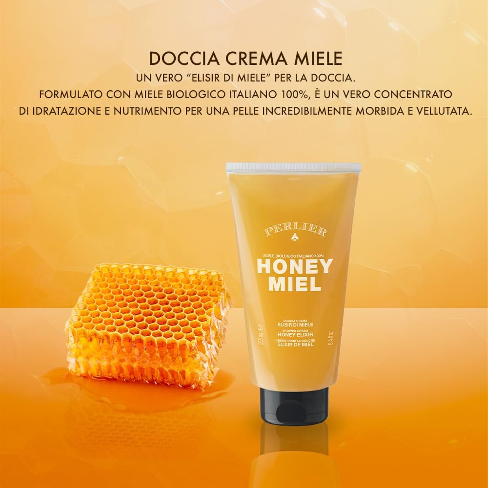 Perlier Honey Miel Bath & Shower Cream 250Ml/8.4Oz image number 1
