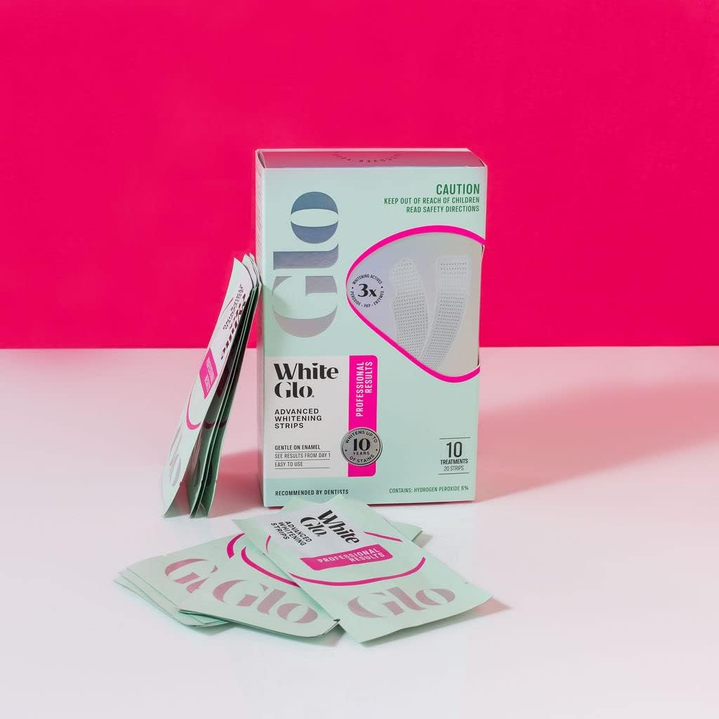 White Glo Advanced Whitening Strips image number 3