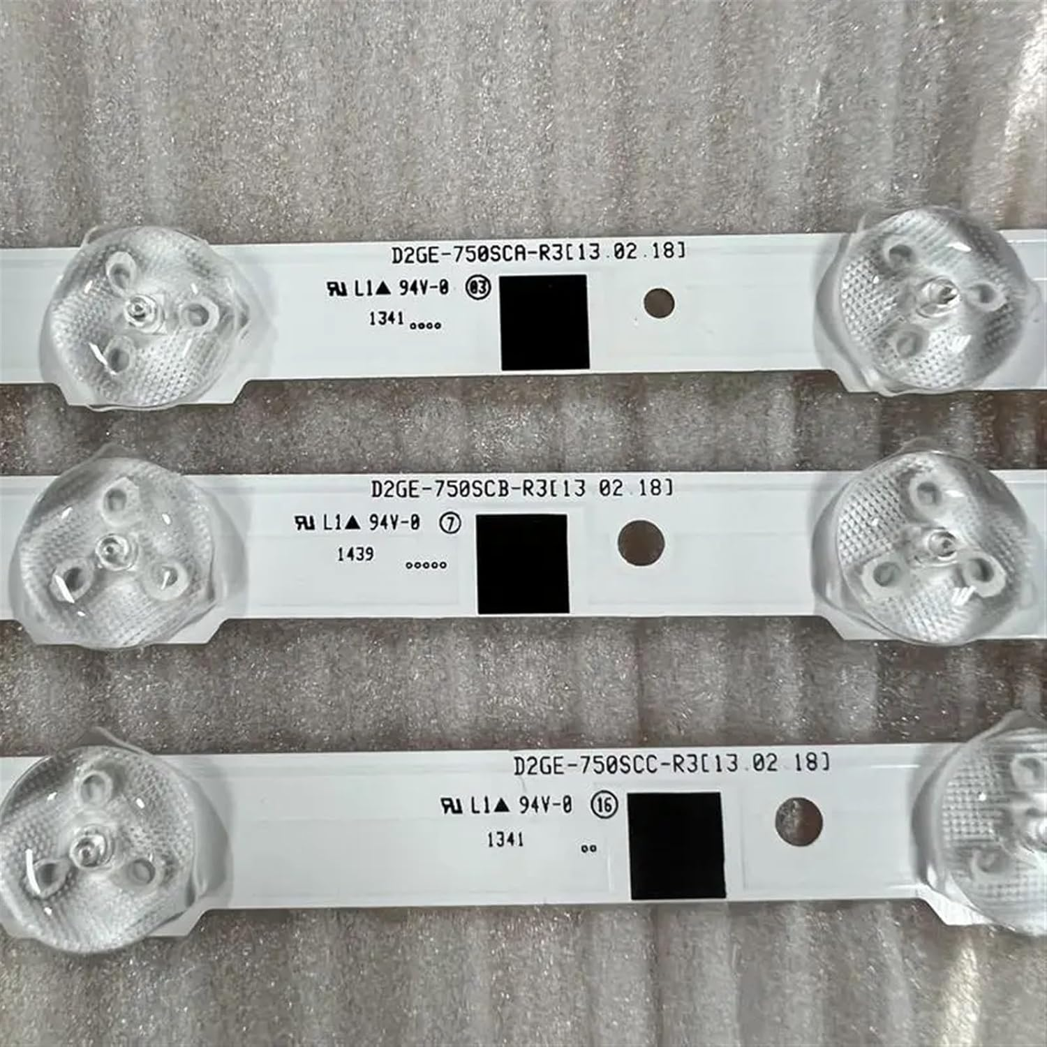 LED Backlight Strip for TV UN75F7100AF UA75F6400AJ UA75F6400AK UA75F6400AM UA75F6400AR UA75F6400AW UE75F6300AK UE75F6300AW image number 3