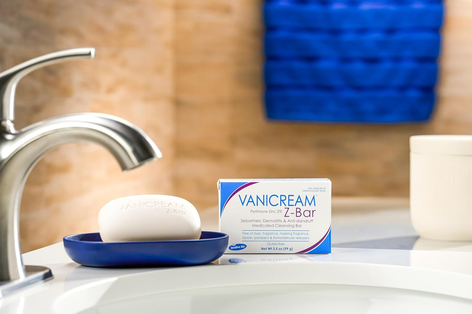 Vanicream&trade; 2% Pyrithione Zinc Z-Bar image number 2